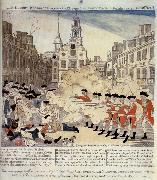 Paul Revere Le massacre de Boston oil painting picture wholesale